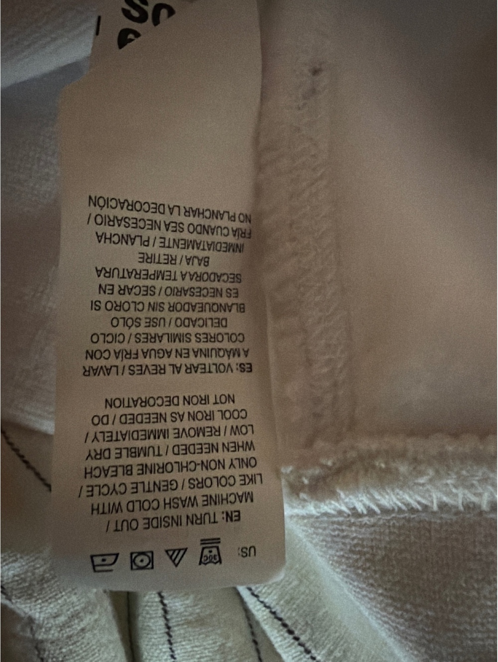 Champion Essential Standard Bright White Crewneck Sweatshirt XXL - Picture 10 of 10